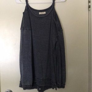 Cold shoulder sweatshirt
